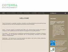 Tablet Screenshot of coterra.com.au